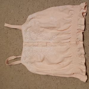 American Eagle Embroidered Tank Top